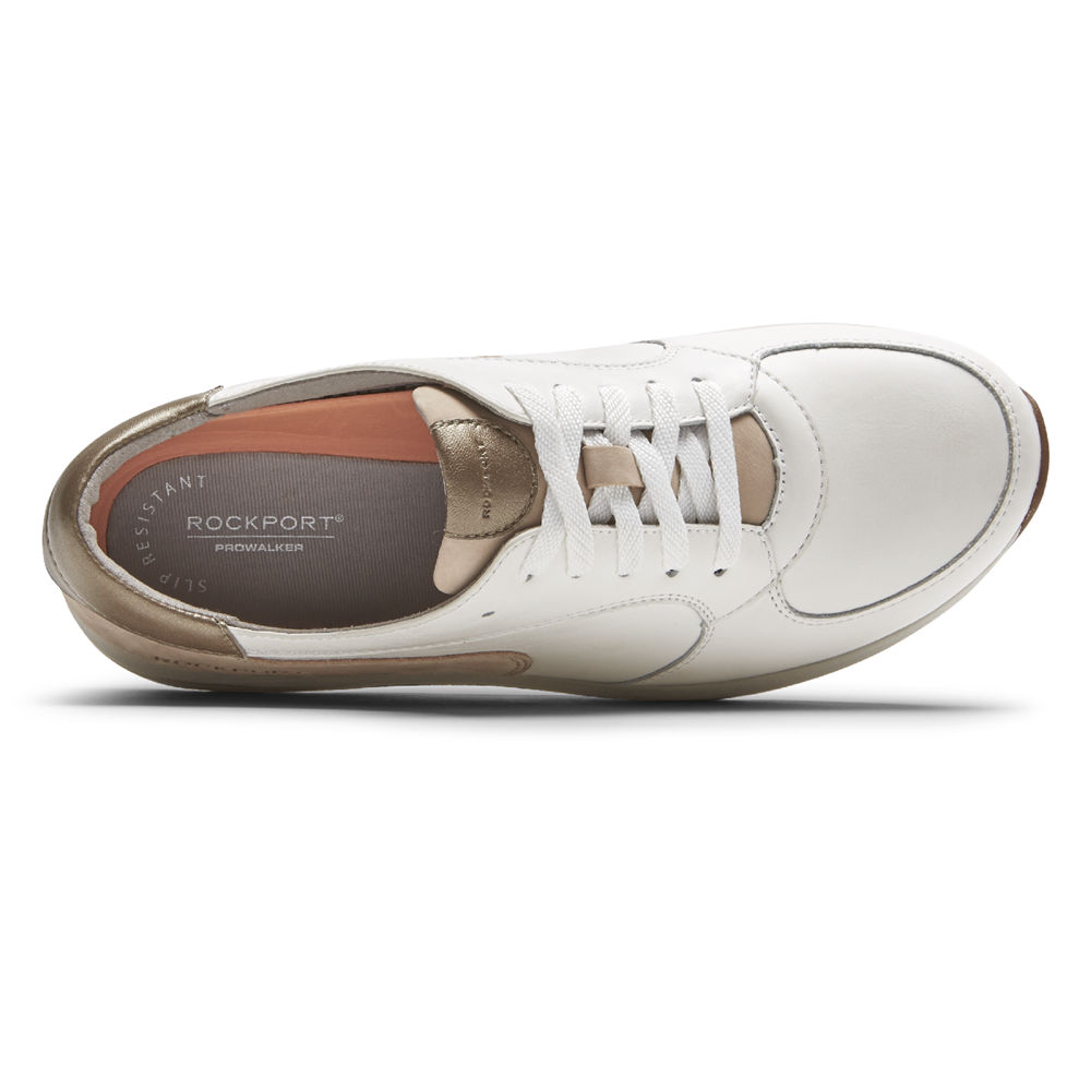 Rockport Sneakers For Womens White - Trustride ProWalker - PF7634908